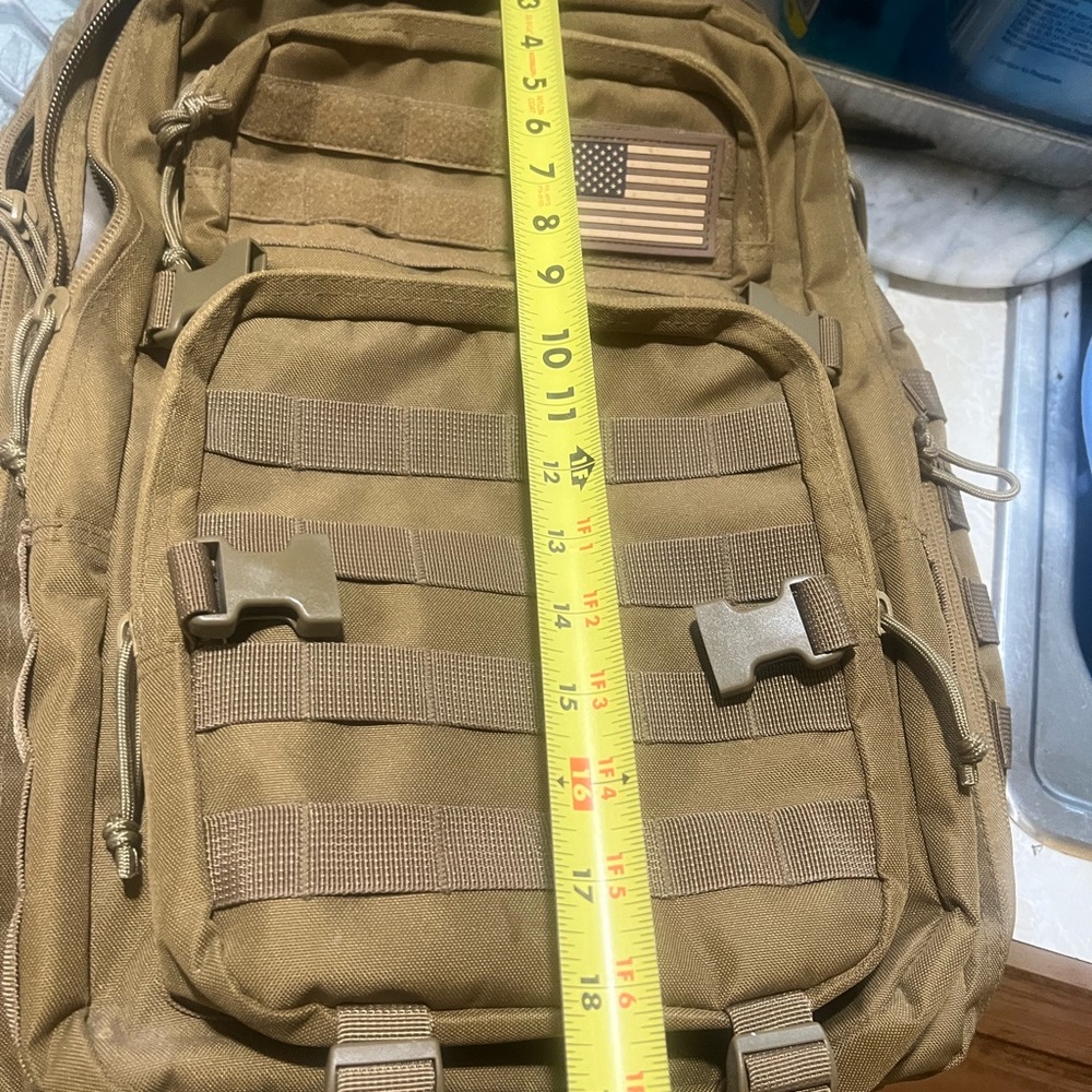 Tactical EDC Men's Backpack in Coyote Brown - Picture 3 of 7